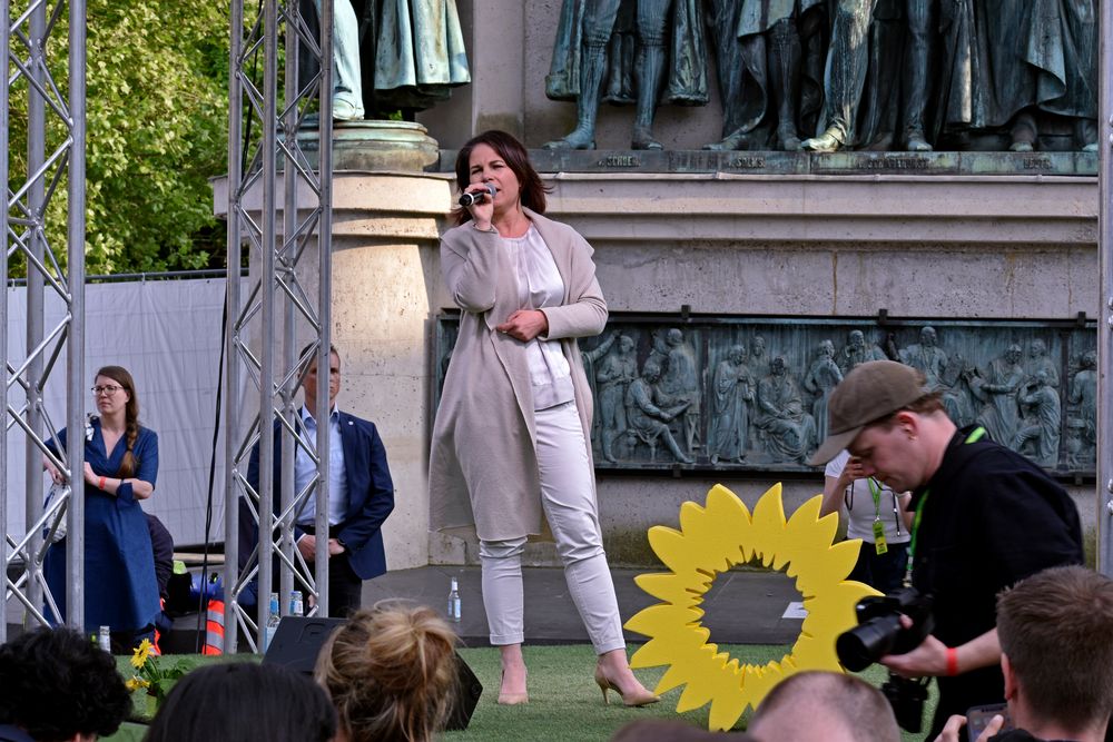 Außenministerin Annalena Baerbock in Köln