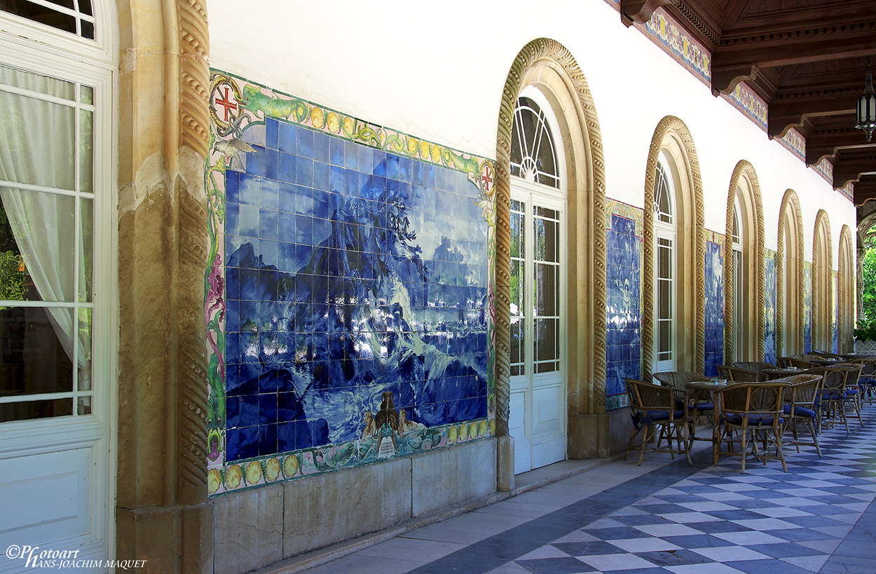 Außenwand mit Azulejo