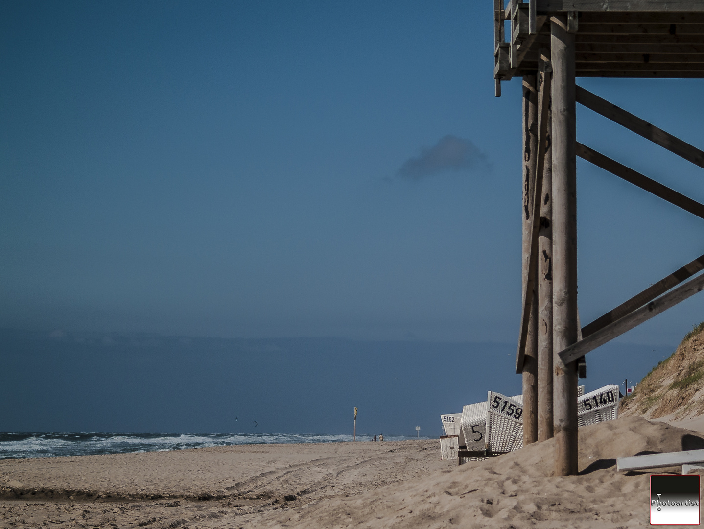 Aussicht am Strand