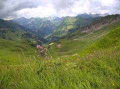 Aussicht am Zeigersattel