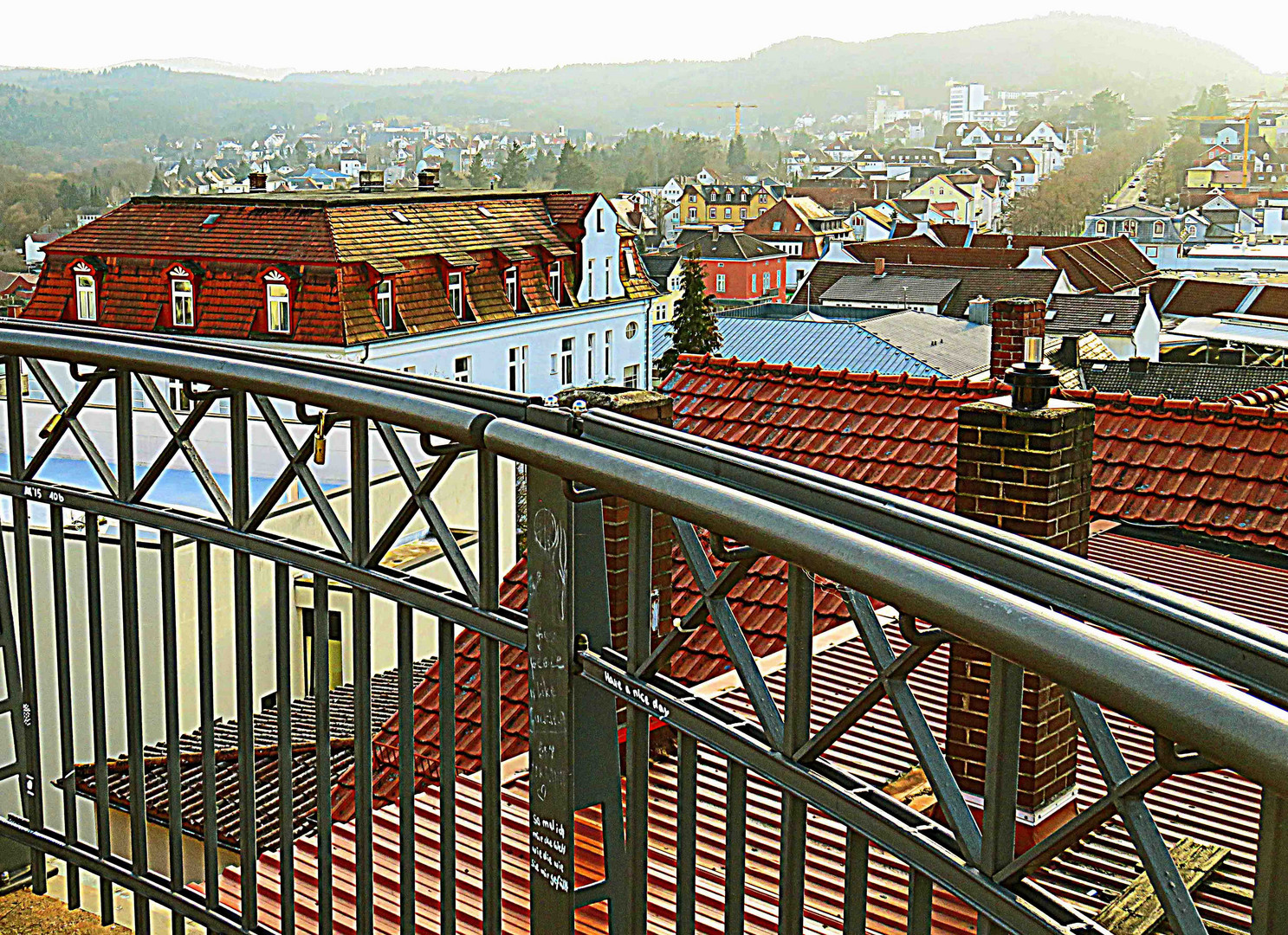 Aussicht auf Bad Wildungen