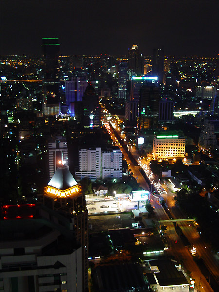 Aussicht auf Bangkok