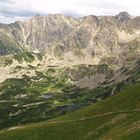 Aussicht auf Berge Tatra