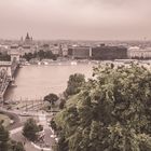 Aussicht auf Budapest