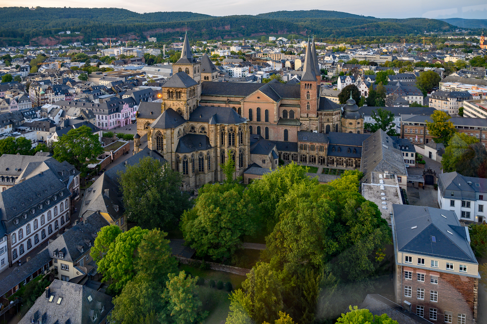 Aussicht auf das Zentrum von Trier