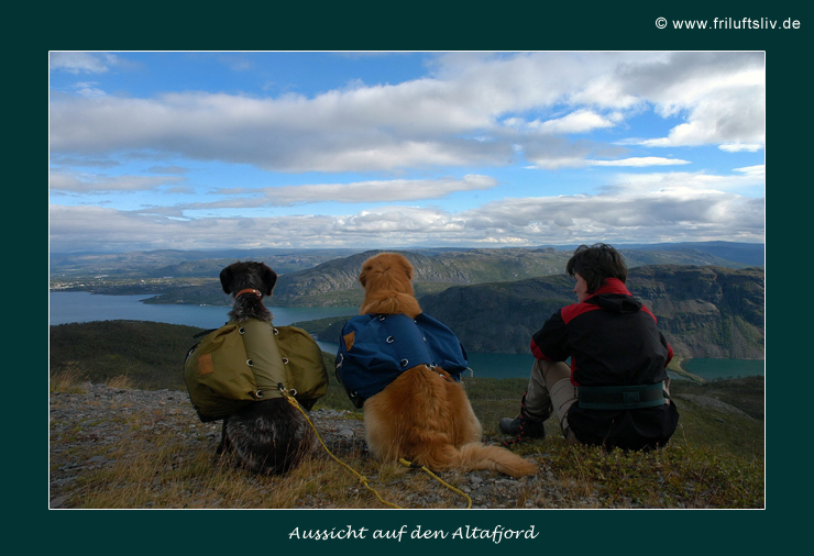 Aussicht auf den Altafjord