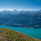 Aussicht auf den Brienzersee vom Augstmatthorn