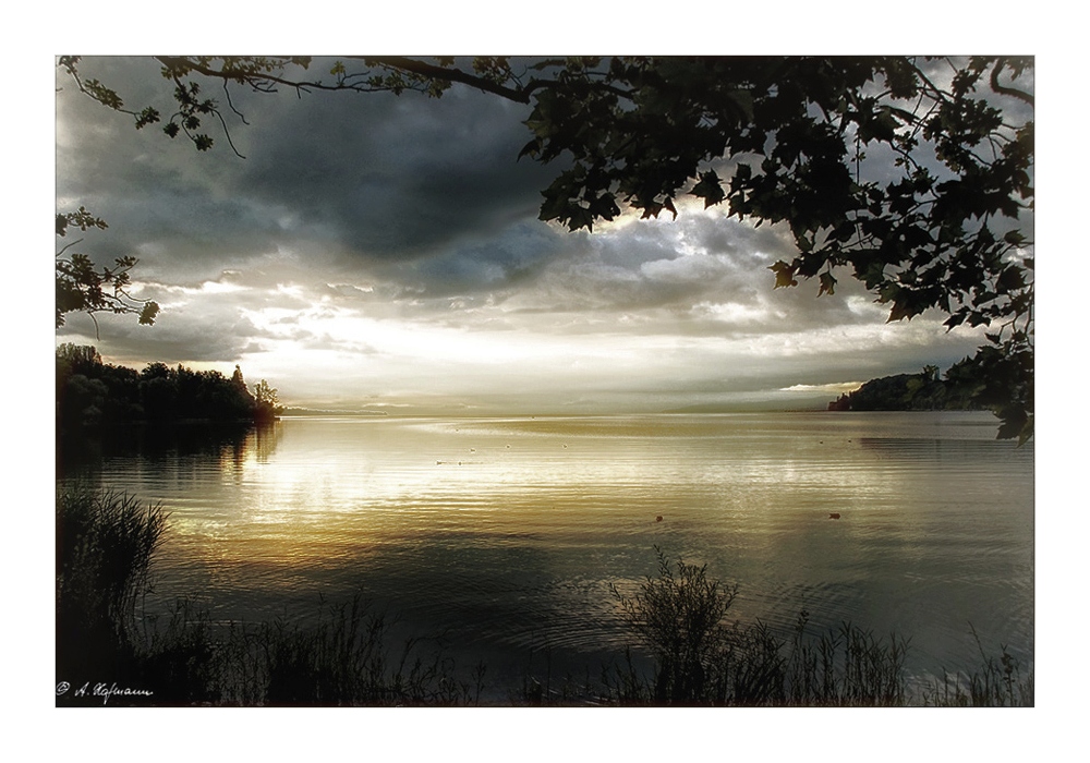 Aussicht auf den Herbst