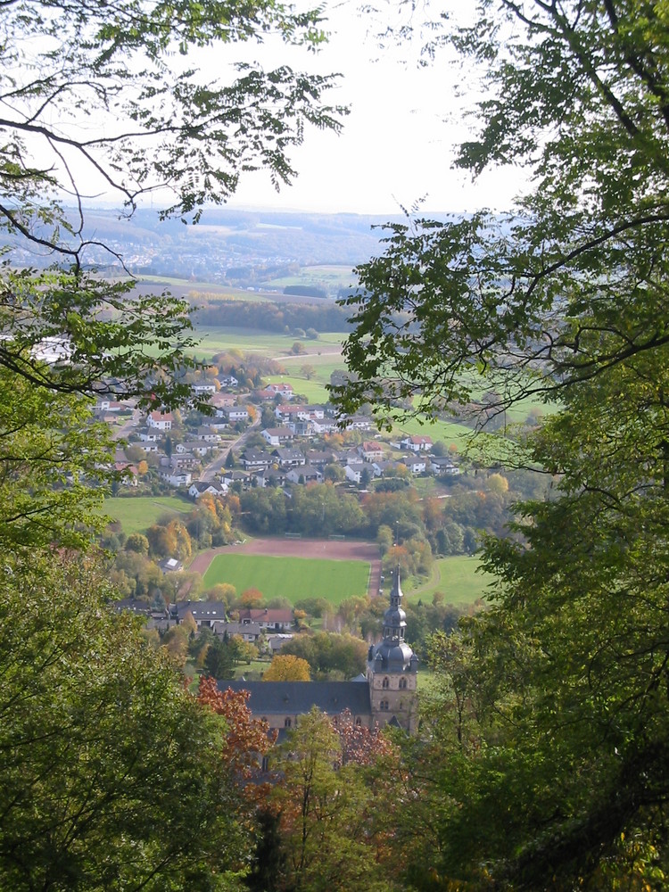 Aussicht auf den Herbst