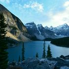 Aussicht auf den Moraine Lake