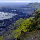 Aussicht auf den Mýrdalsjökull 