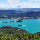 ...Aussicht auf den Wörthersee vom Pyramidenkogel...