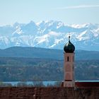 Aussicht auf die Bayerischen Alpen