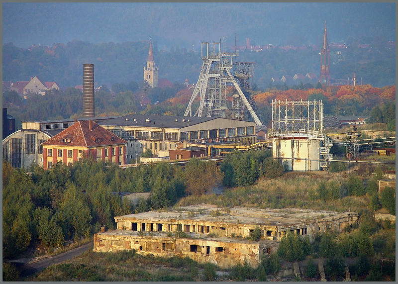 Aussicht auf die Zeche Chrobry