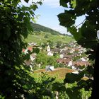 Aussicht auf Dorf