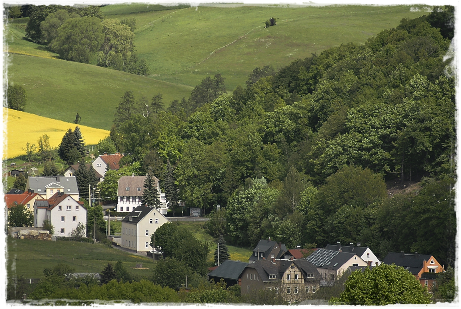 Aussicht auf Falkenau