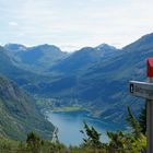 Aussicht auf Geiranger