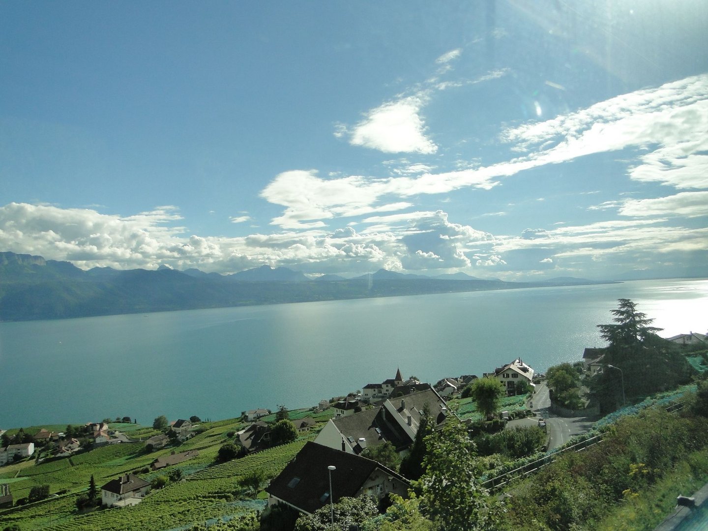 Aussicht auf Genfer See