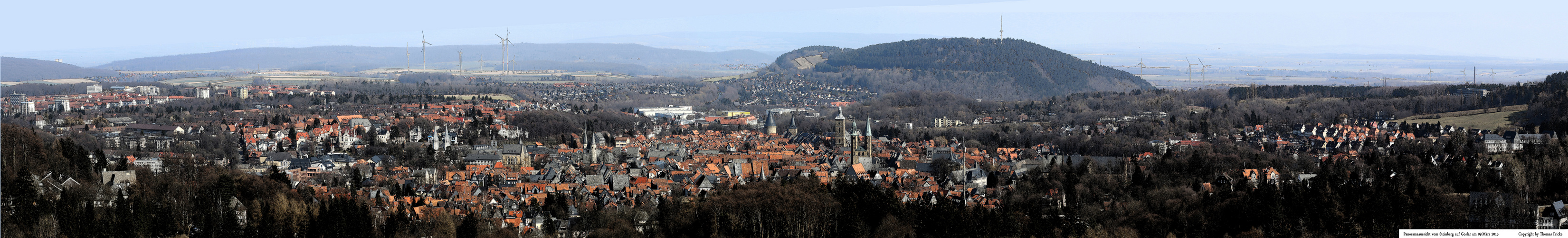 Aussicht auf Goslar