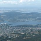 Aussicht auf Hobart