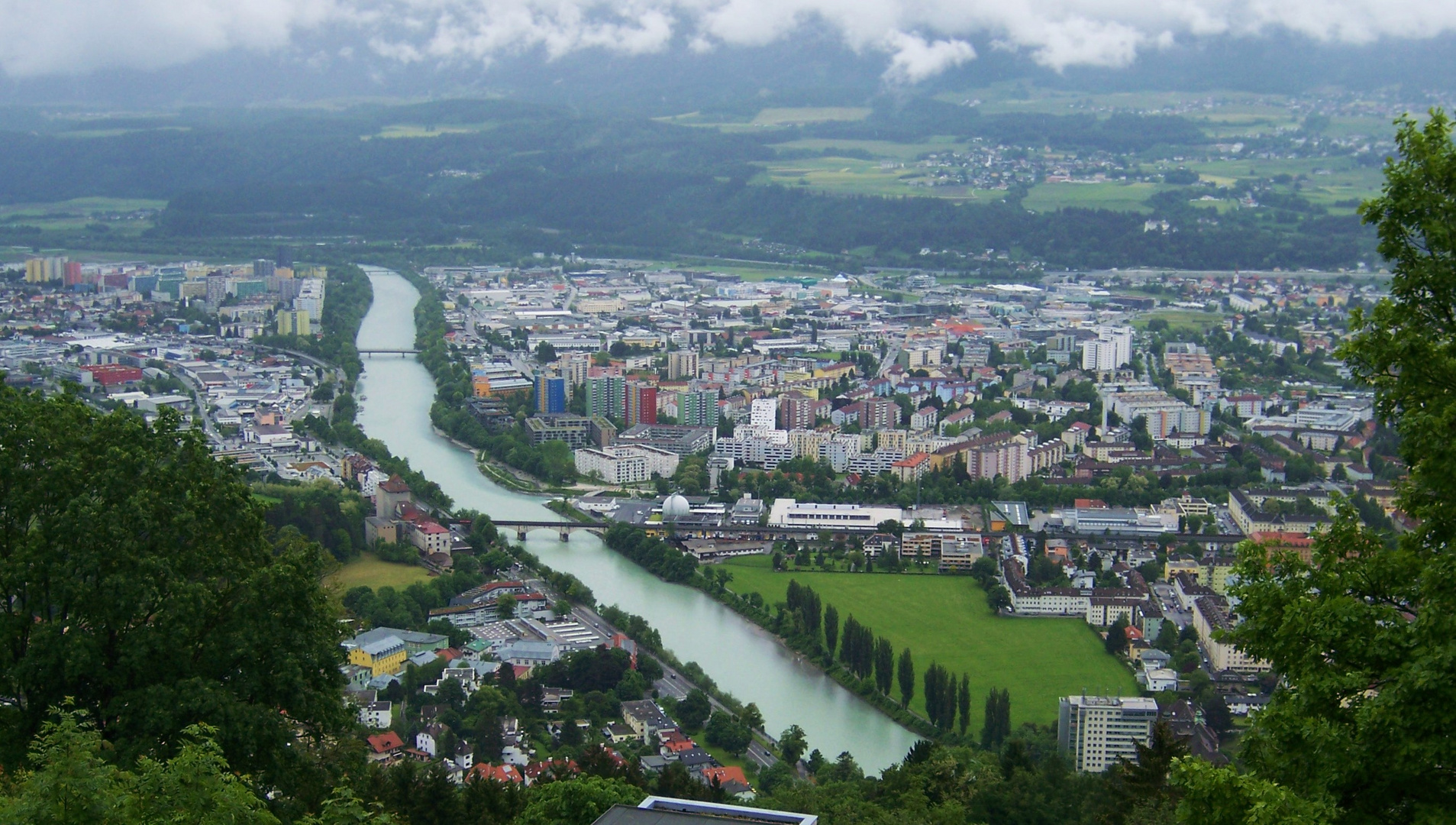 Aussicht auf Innsbruck