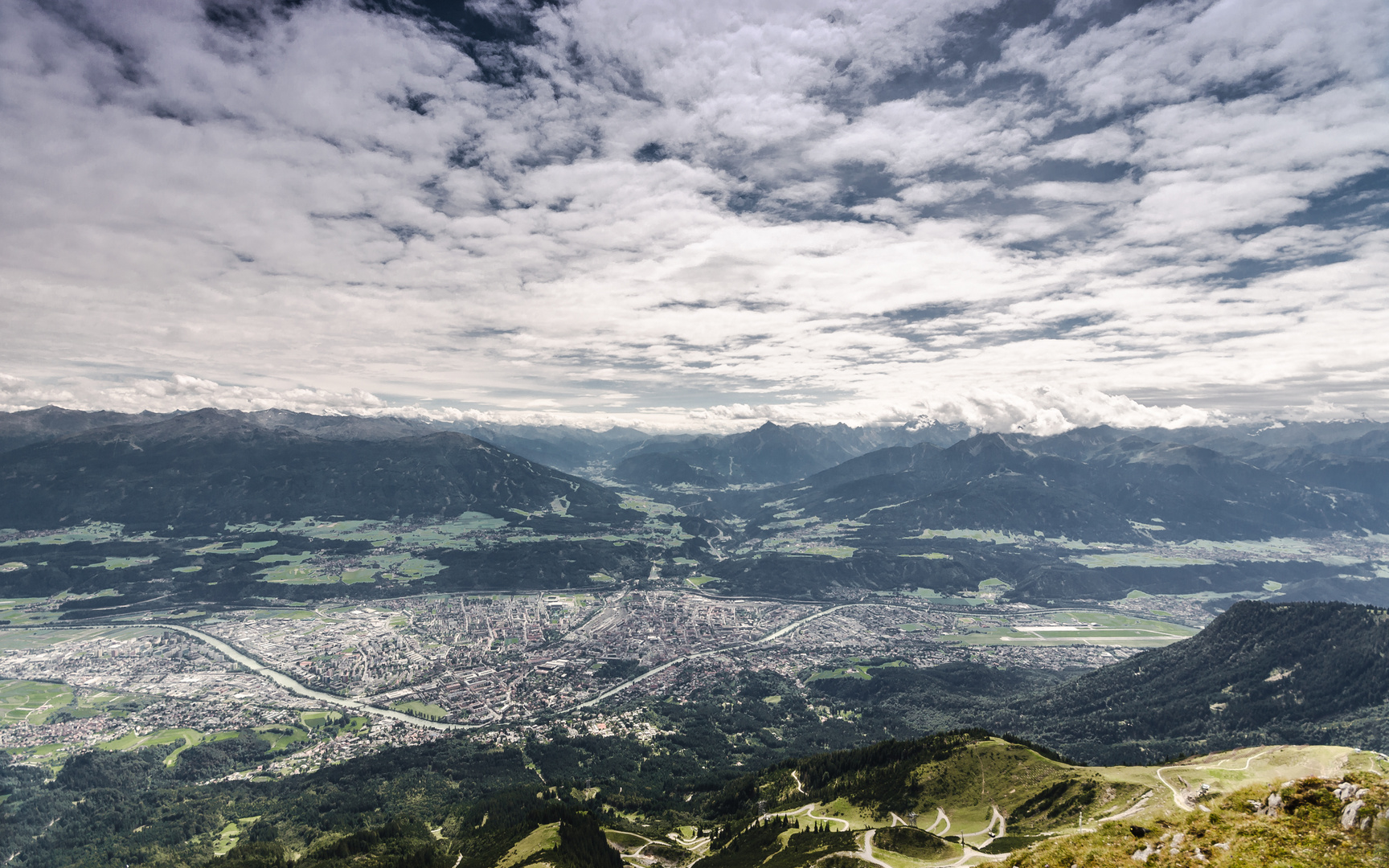 Aussicht auf Innsbruck