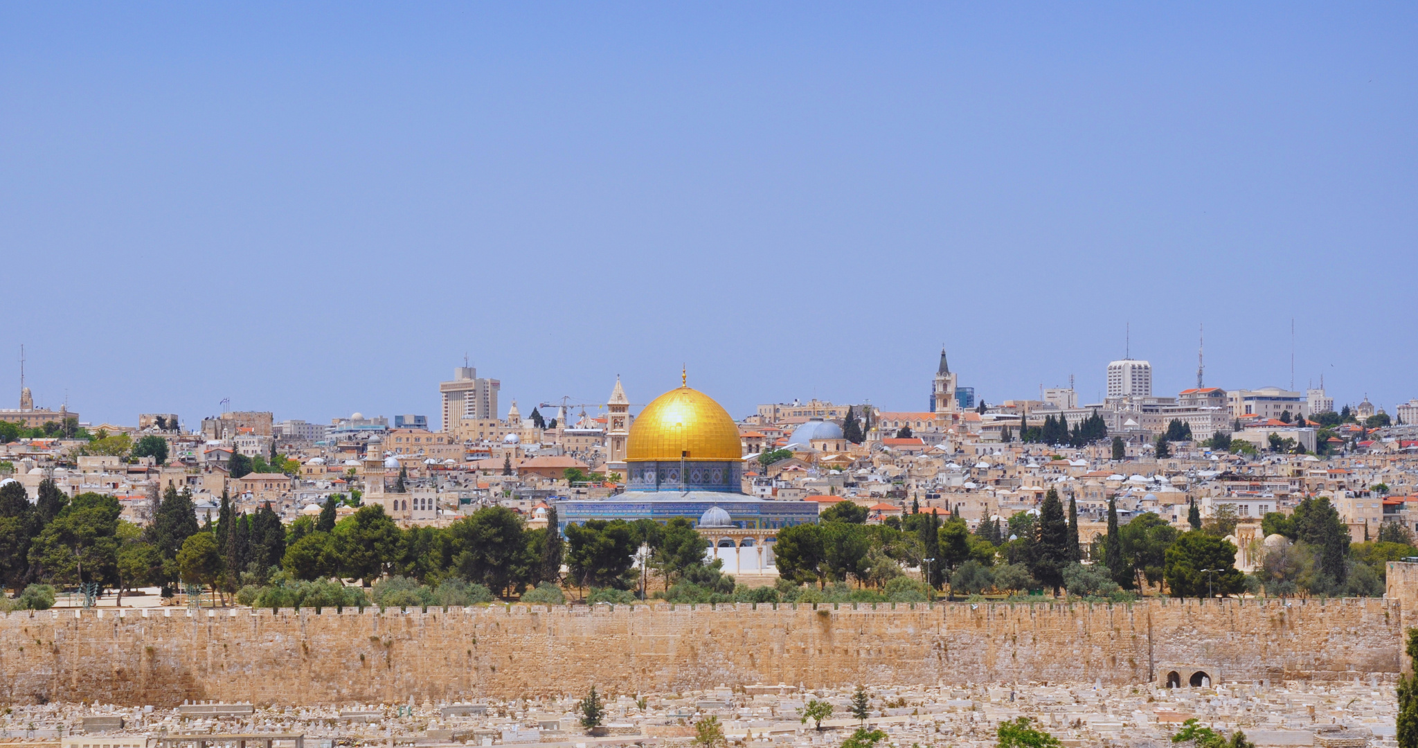 Aussicht auf Jerusalem 