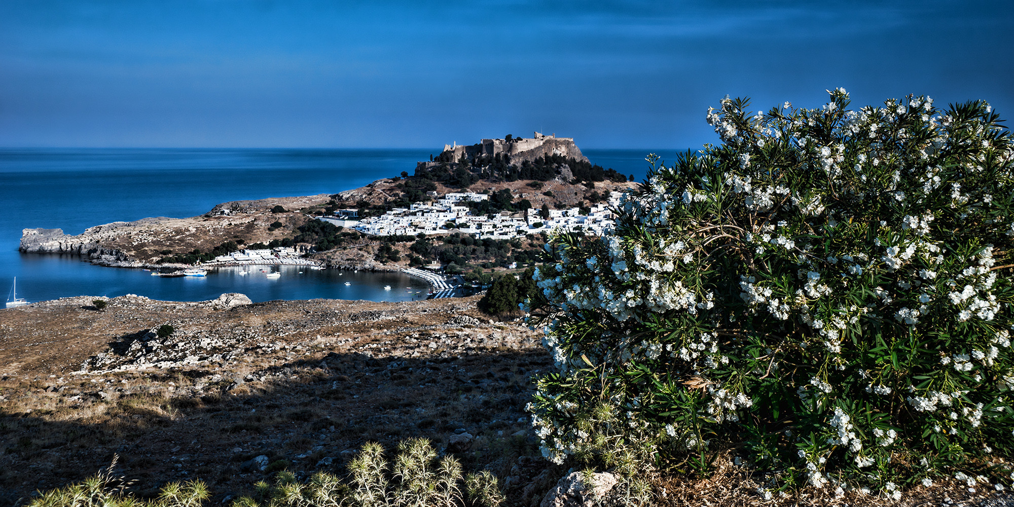 Aussicht auf Lindos