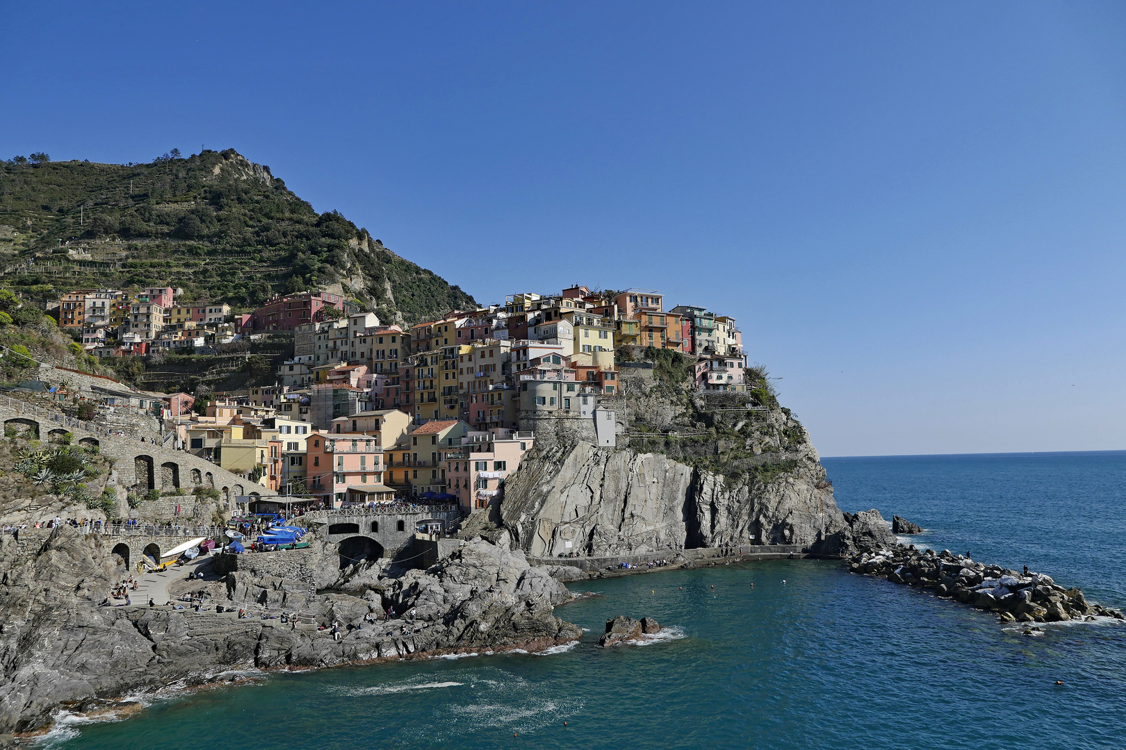 Aussicht auf Manarola