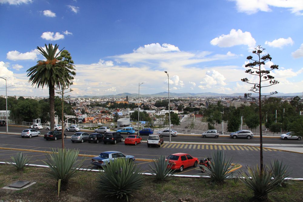 Aussicht auf Puebla