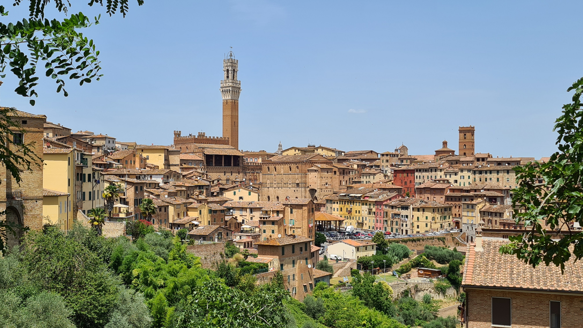 Aussicht auf Siena