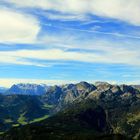 Aussicht auf Tennegebirge vom Gr. Donnerkogel