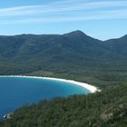 Aussicht auf Wineglass Bay