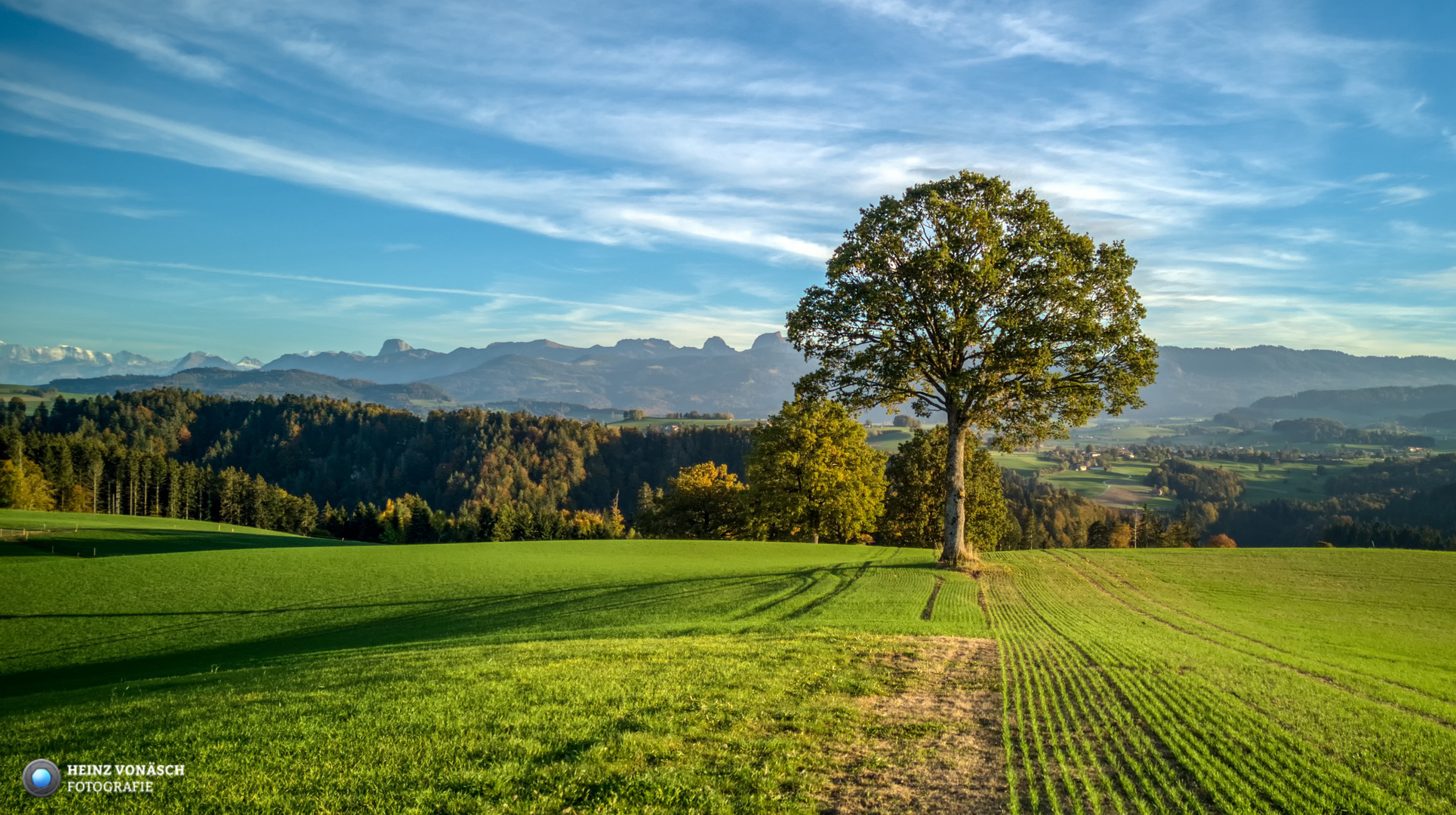 Aussicht aus dem Schwarzenburgerland