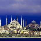 Aussicht balue Moschee und Hagia Sophia