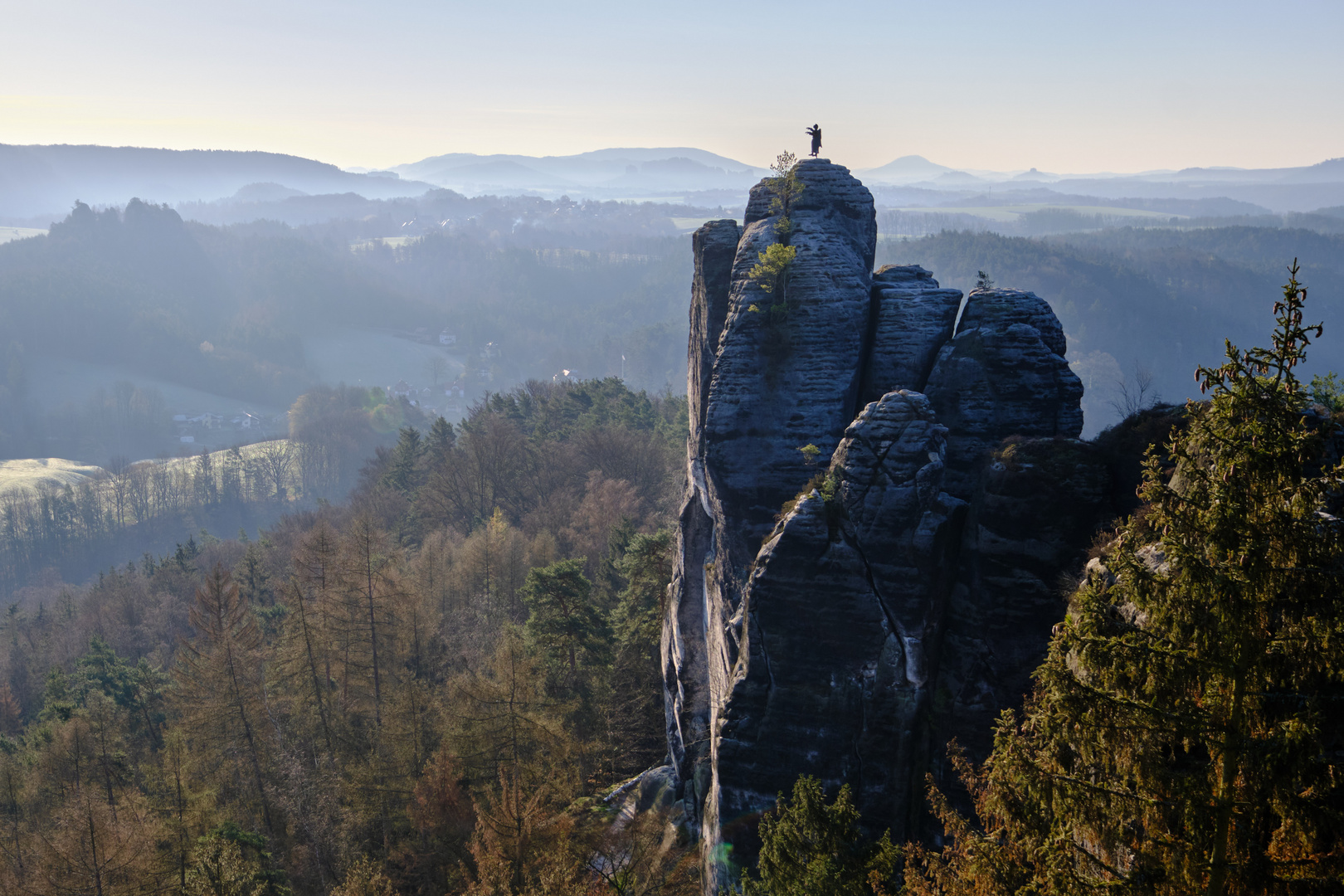 Aussicht bei der Bastei