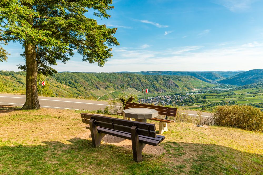 Aussicht bei Kröv - Bergkapelle