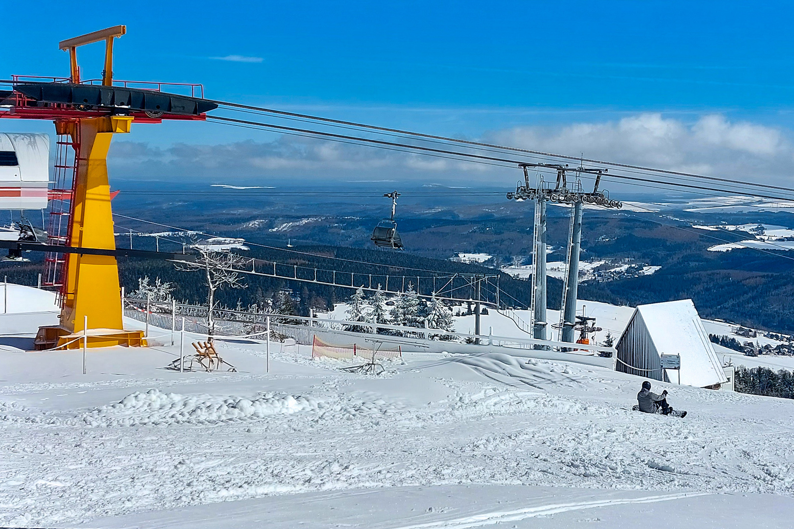 Aussicht Fichtelberg 