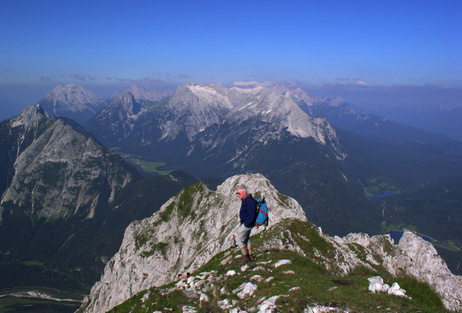 Aussicht genießen im Karwendel