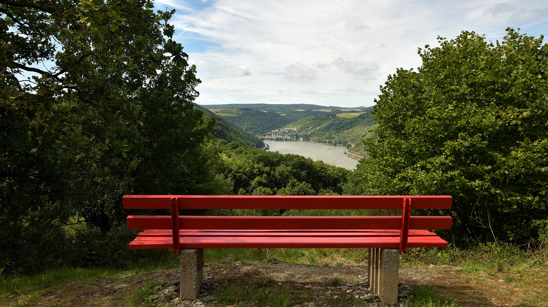 Aussicht genießen war gestern nur kurz angesagt. 