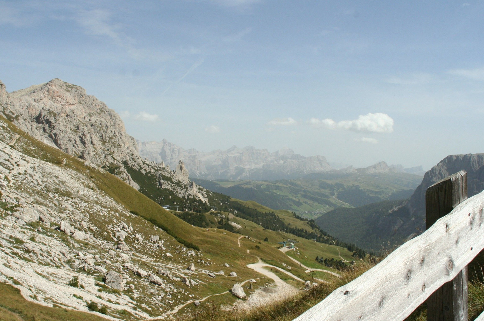 Aussicht Grödner Pass