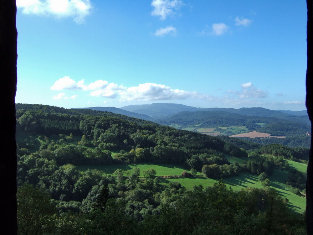 Aussicht ins Grüne