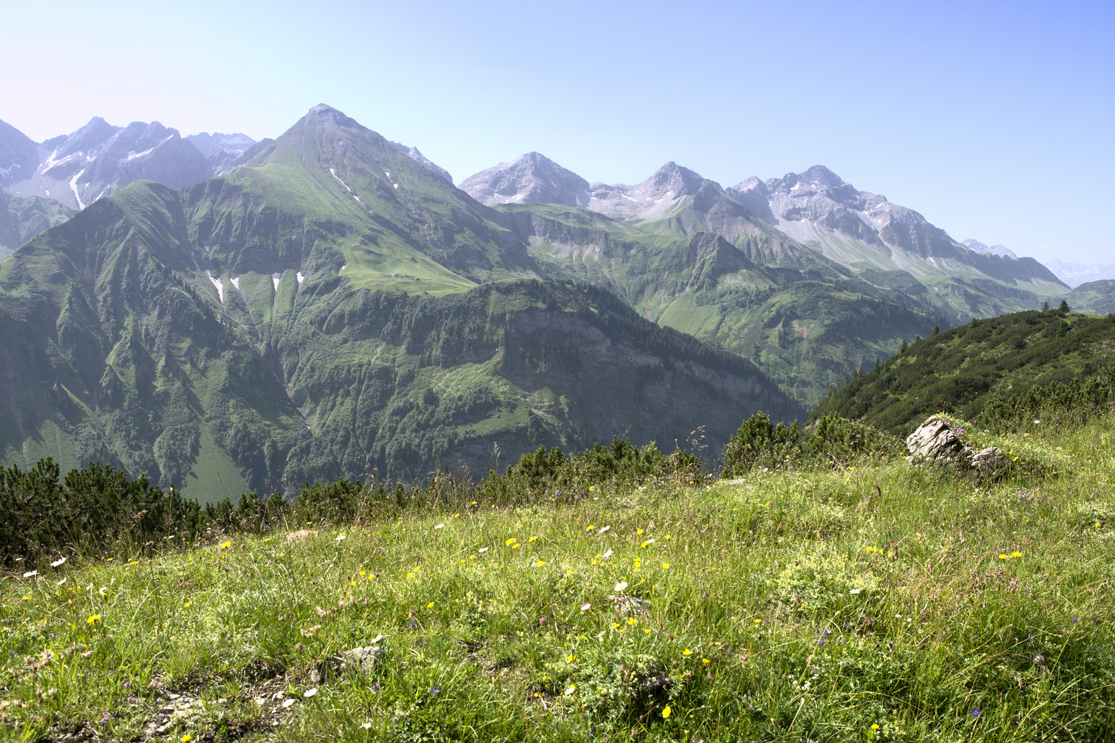 Aussicht ins hintere Rappenalptal