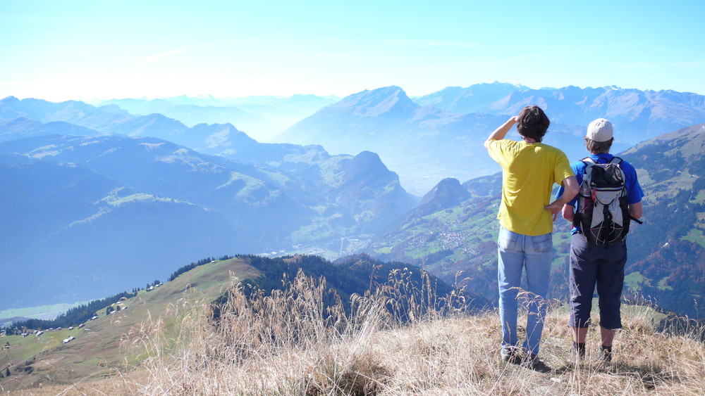 Aussicht in's Prättigau