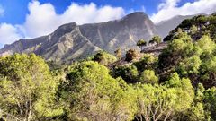 Aussicht oberhalb Hermigua - La Gomera