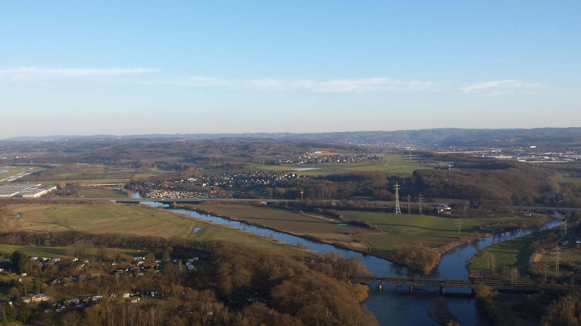 Aussicht Syberg