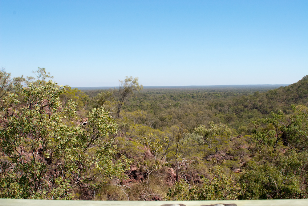 Aussicht Tolmer Falls