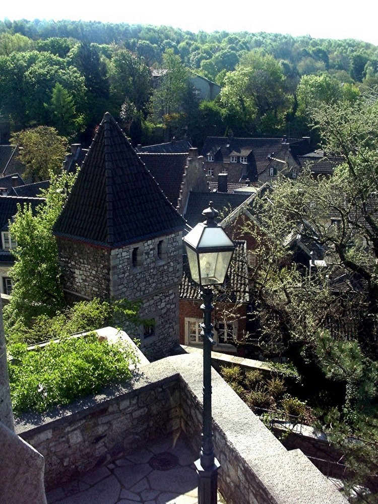 Aussicht über Burghof