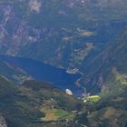 Aussicht über Geiranger Fjord