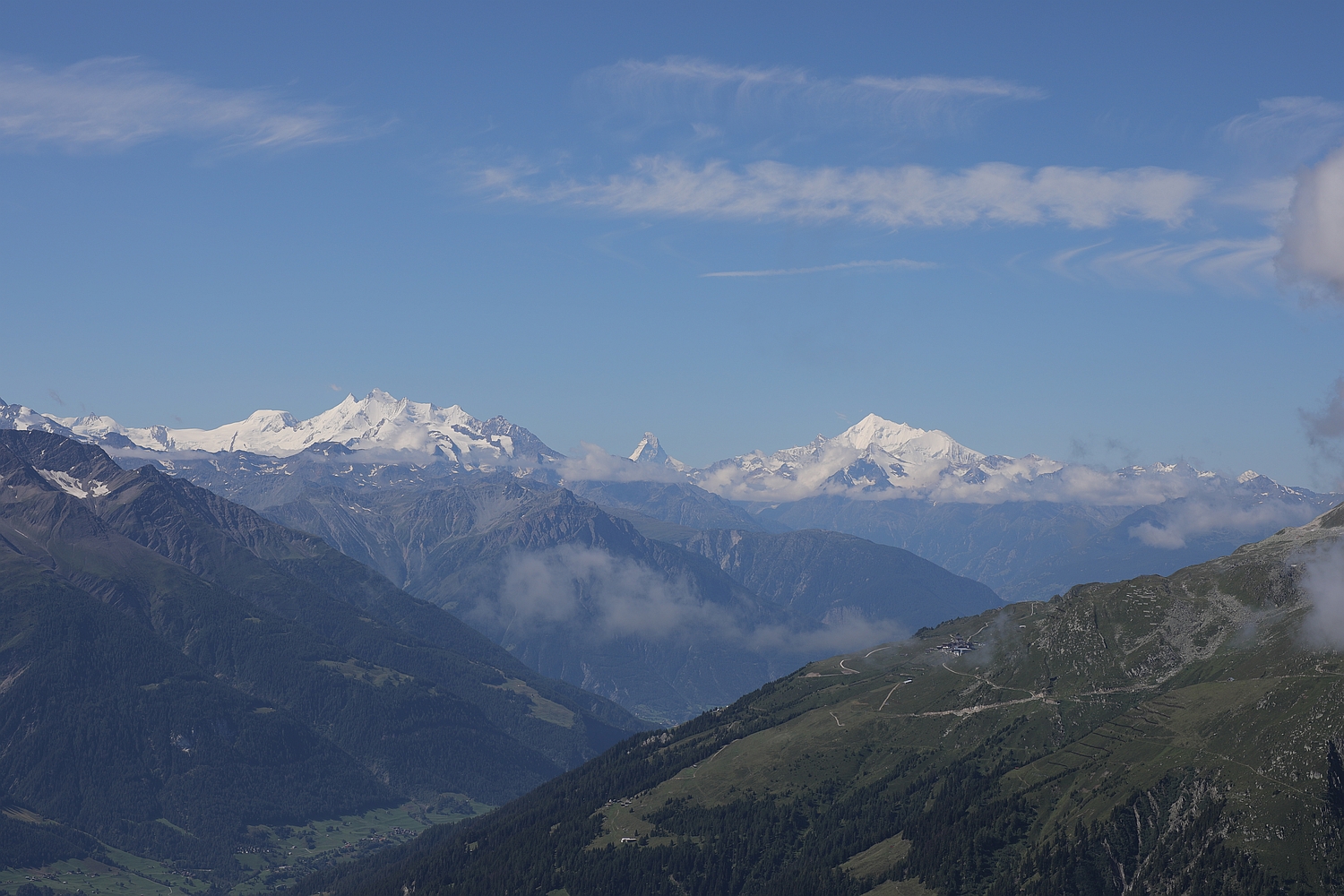 Aussicht unterhalb Risihorn